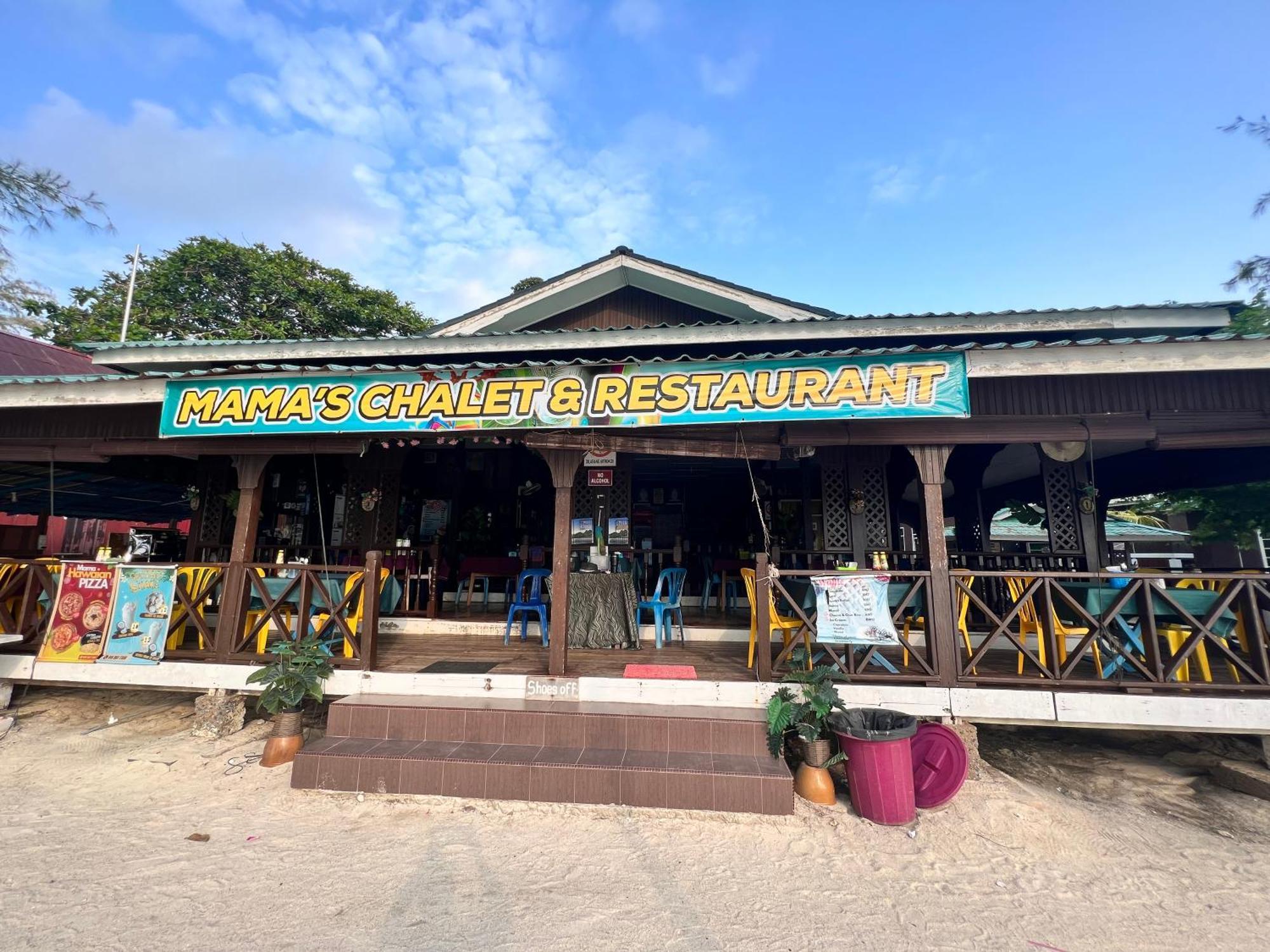 Mama'S Chalet Pulau Perhentian Besar Kampong Pasir Hantu Exterior photo