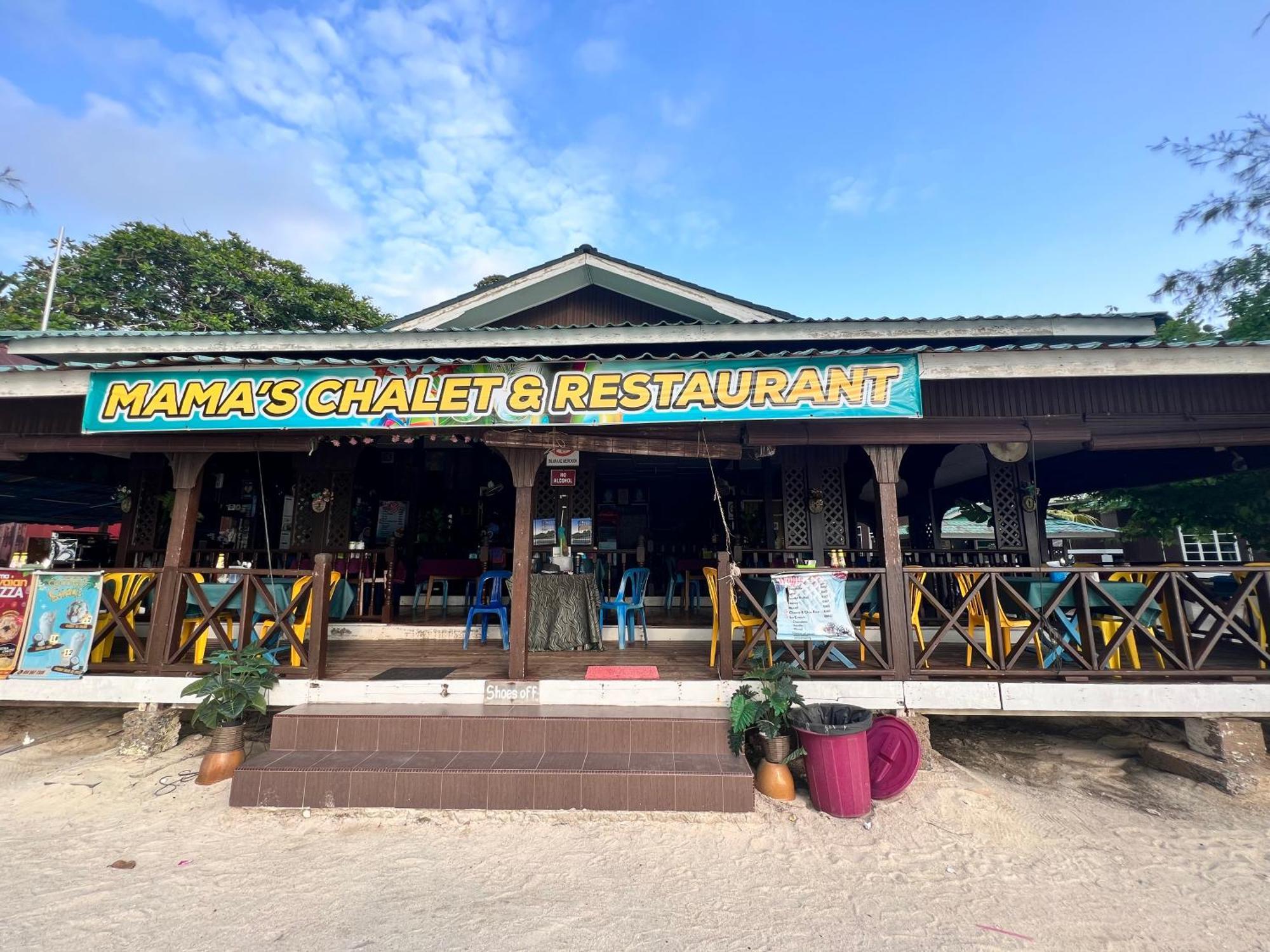 Mama'S Chalet Pulau Perhentian Besar Kampong Pasir Hantu Exterior photo