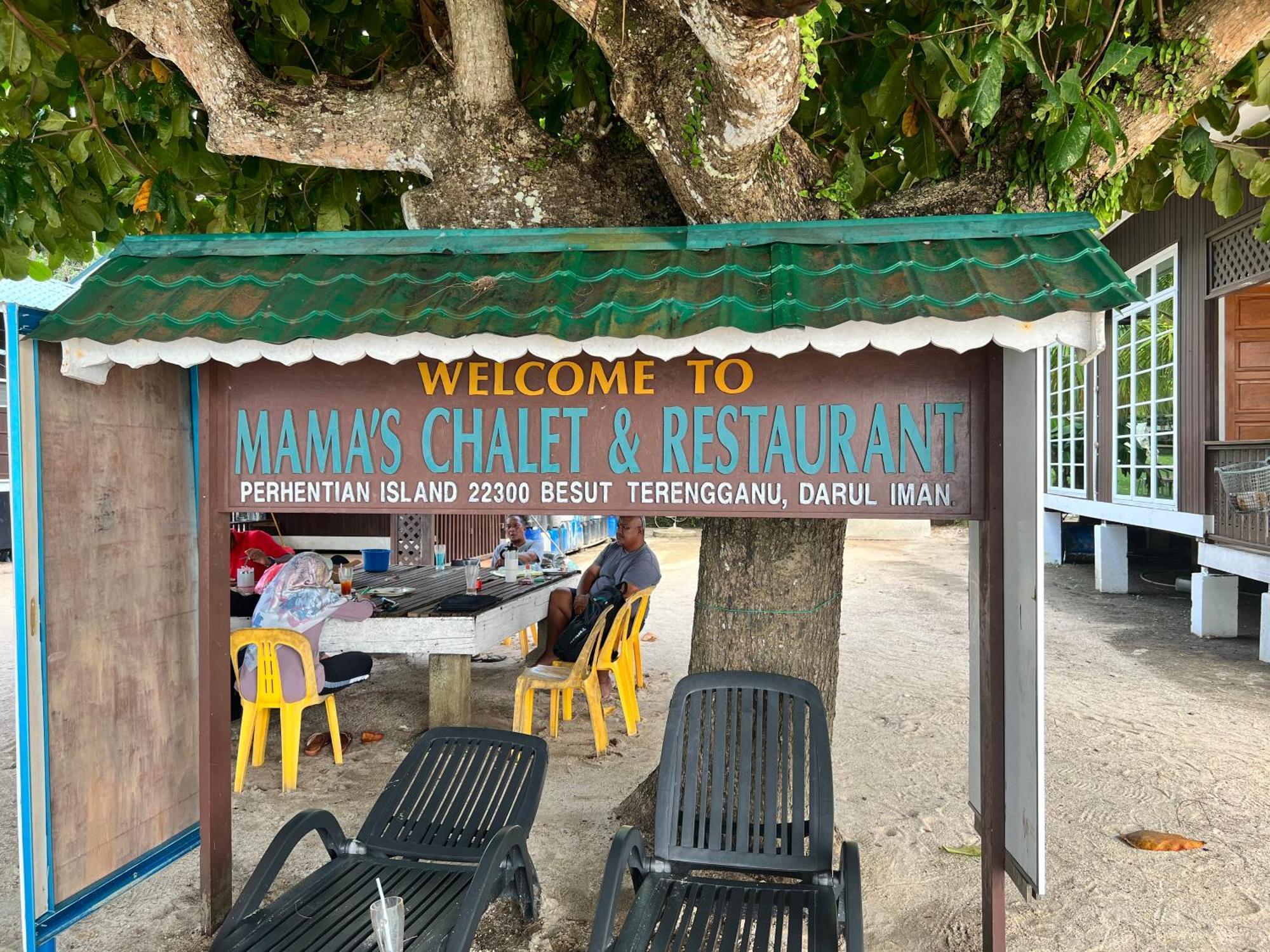 Mama'S Chalet Pulau Perhentian Besar Kampong Pasir Hantu Exterior photo